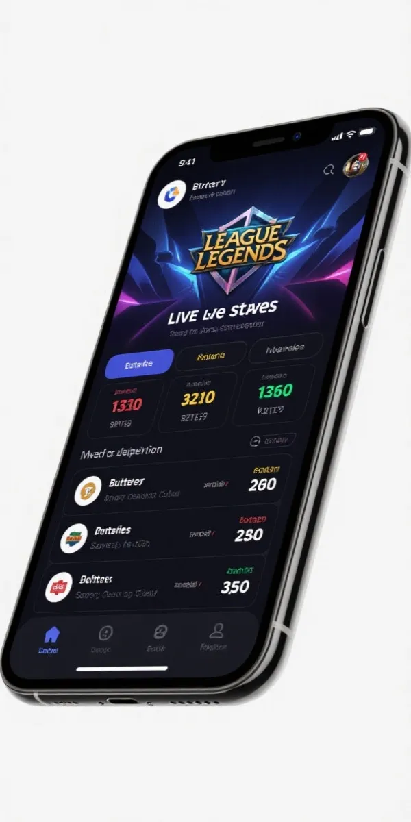 英雄联盟赛事预测活动平台 APP Interface